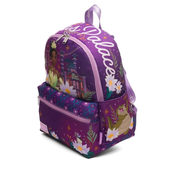 NEW Disney Princesses Tiana - Princess and The Frog- Mini Nylon Travel Backpack